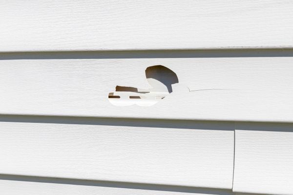 Cost of White Vinyl Siding Repair in Olympia